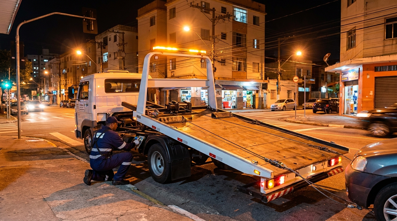 Guincho 24h profissional no Parque Paulista, Duque de Caxias‑RJ